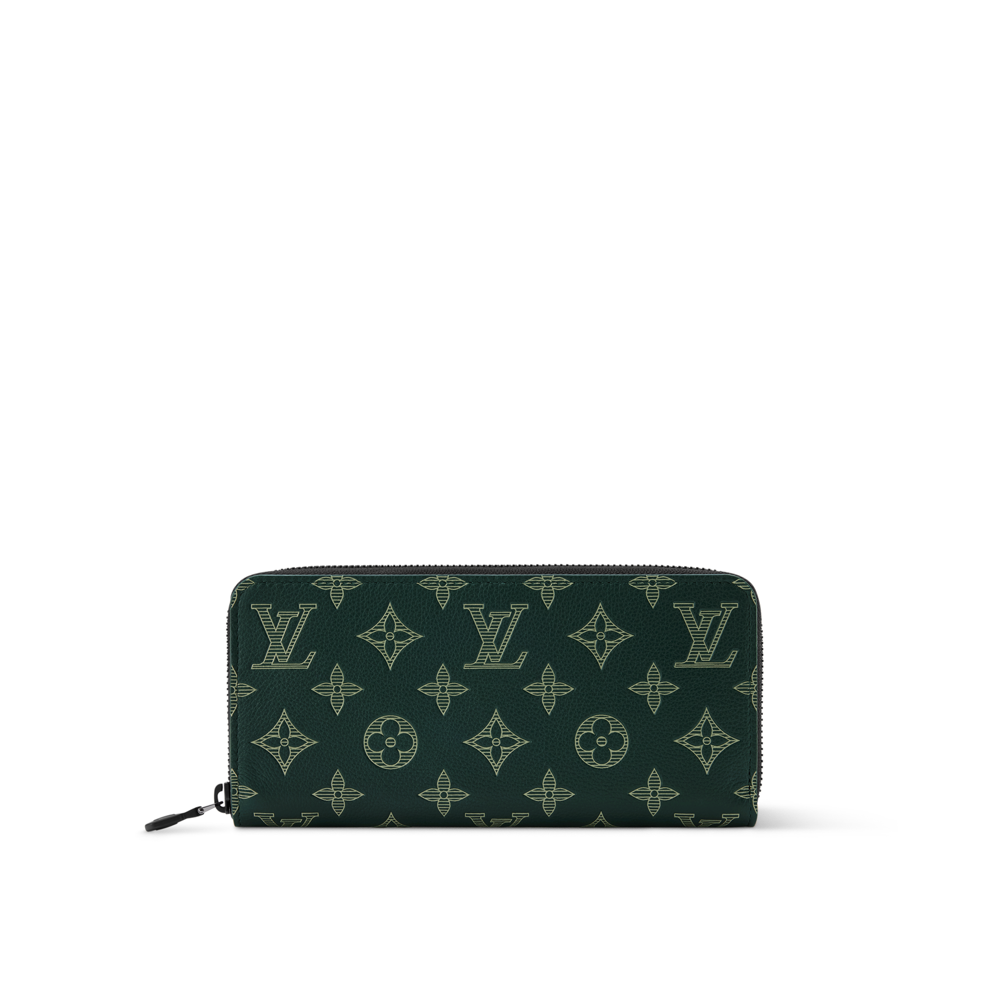 Zippy Wallet Horizontal Monogram Shadow Leather - Men Small